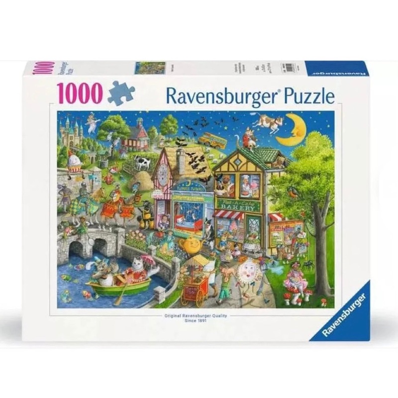 PUZZLE 1000PC MOTHER GOOSEVILLE