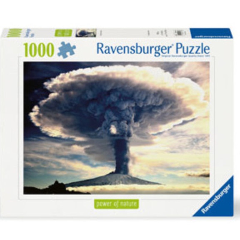 PUZZLE 1000PC MOUNT ETNA VOLCANO NEW