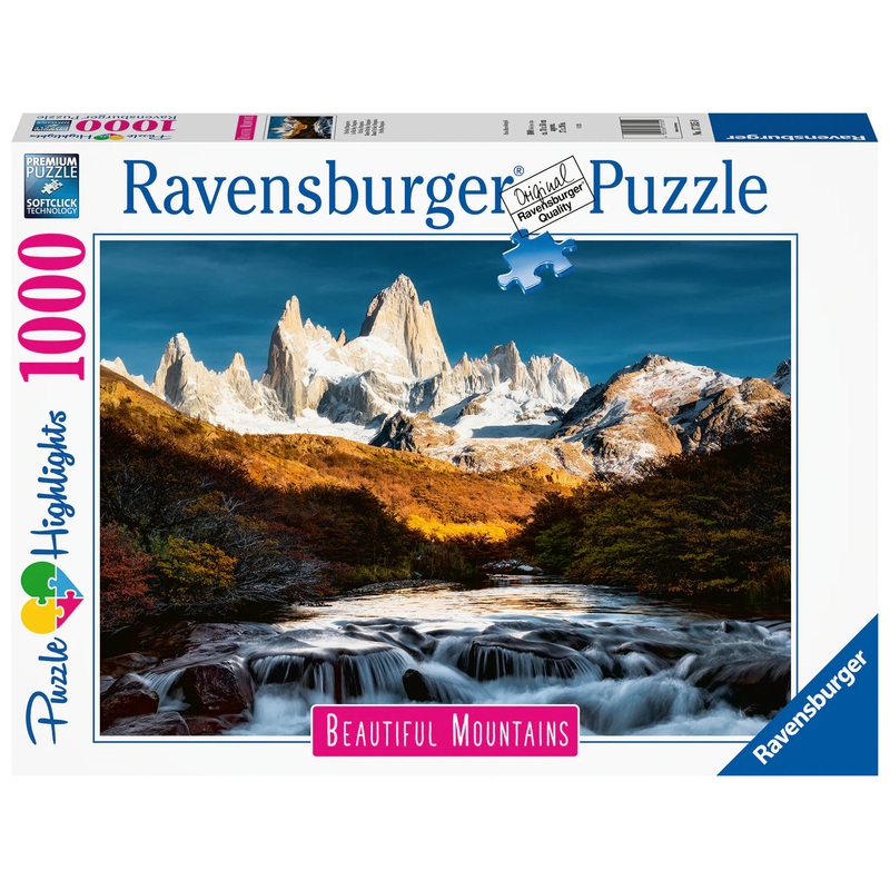 PUZZLE 1000PC MOUNT FITZ ROY PATAGONIA