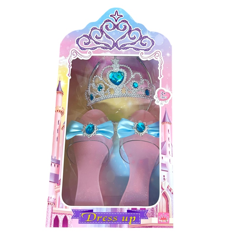 PRINCESS CROWN & SHOES SET