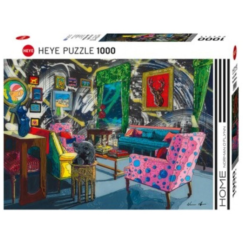 PUZZLE 1000OC HEYE HOME ROOM W DEER