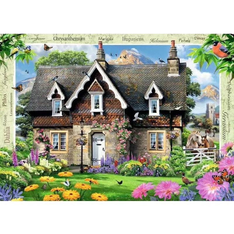 PUZZLE 1000OC HILLSIDE COTTAGE