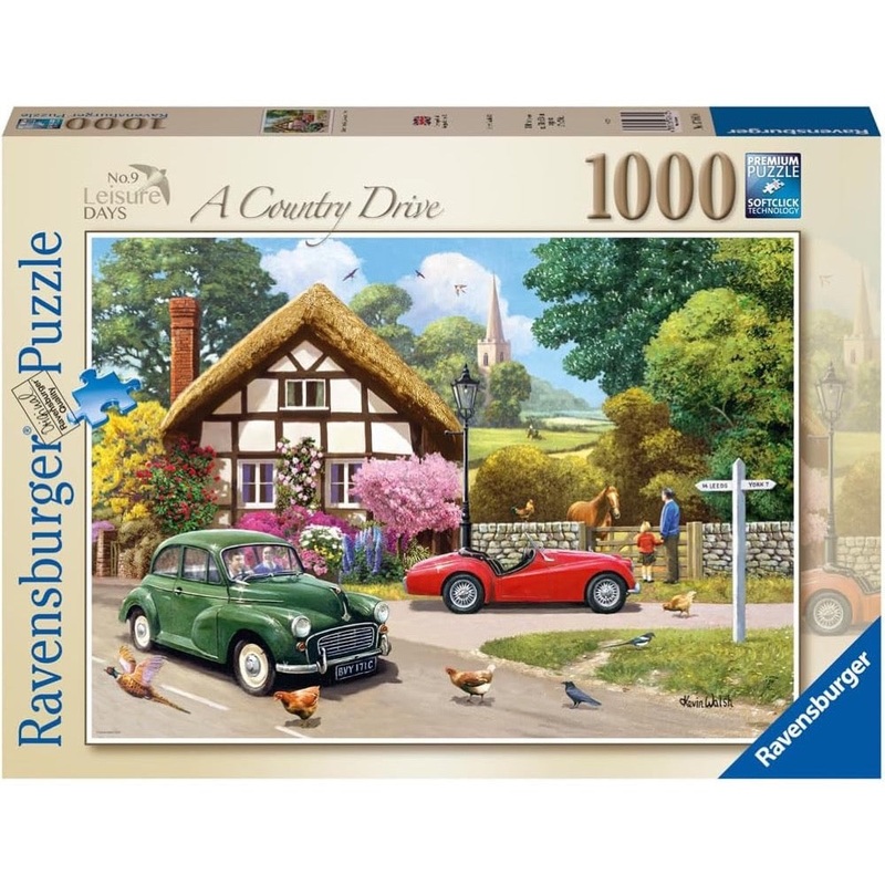 PUZZLE 1000PC A COUNTRY DRIVE