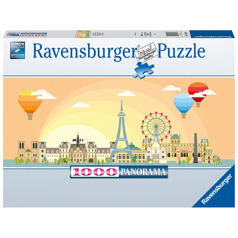 PUZZLE 1000PC A DAY IN PARIS NEW