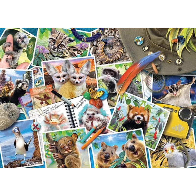 PUZZLE 1000PC A TRAVELERS JOURNAL NEW