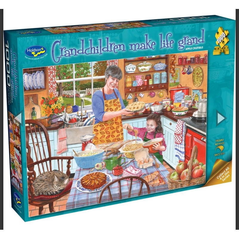 PUZZLE 1000PC APPLE CRUMBLE