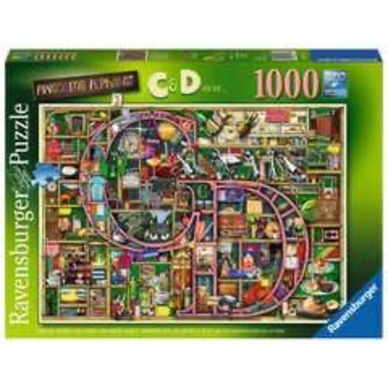 PUZZLE 1000PC AWESOME ALPHABET C & D