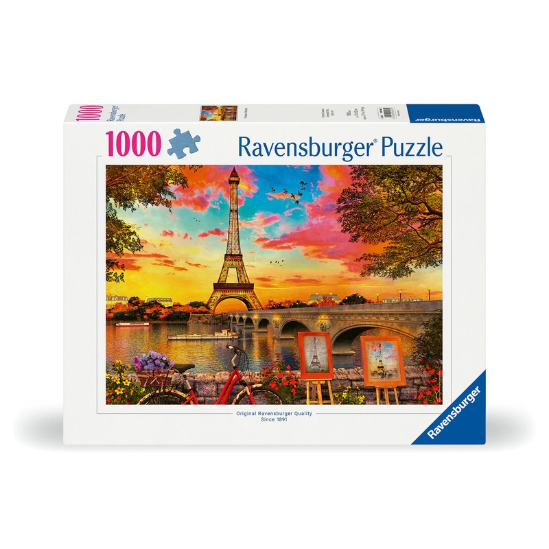 PUZZLE 1000PC BANKS OF THE SEINE