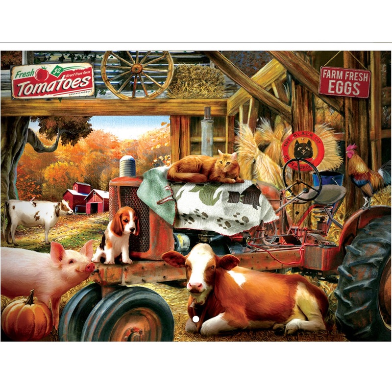 PUZZLE 1000PC BARNHOUSE MEETING