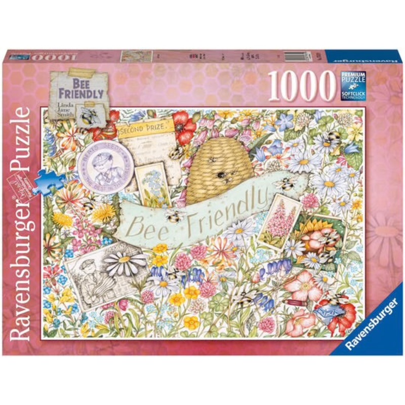 PUZZLE 1000PC BEE FRIENDLY NEW
