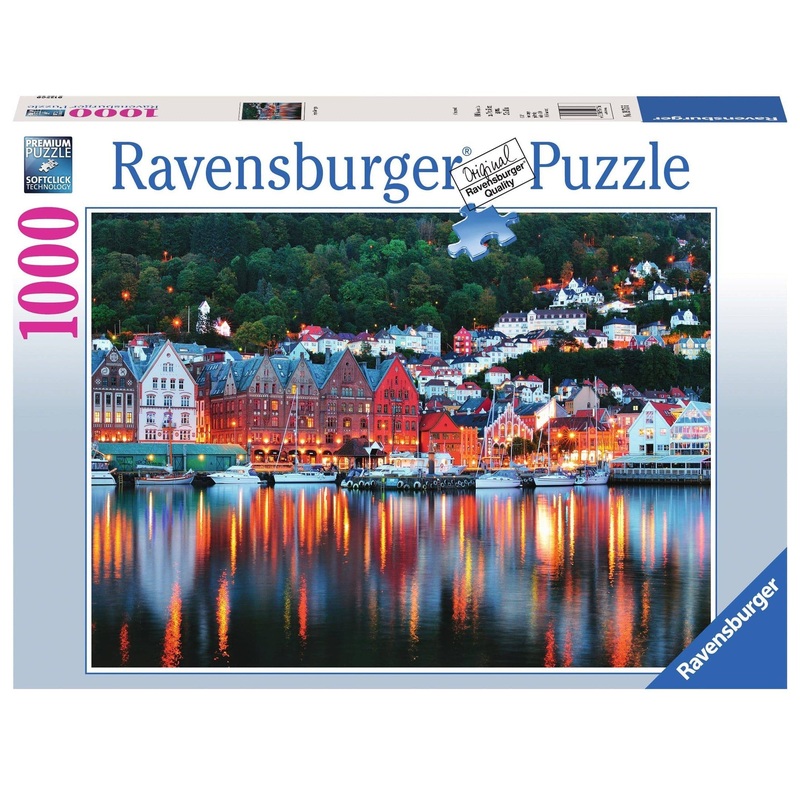 PUZZLE 1000PC BERGEN NORWEGAN NEW