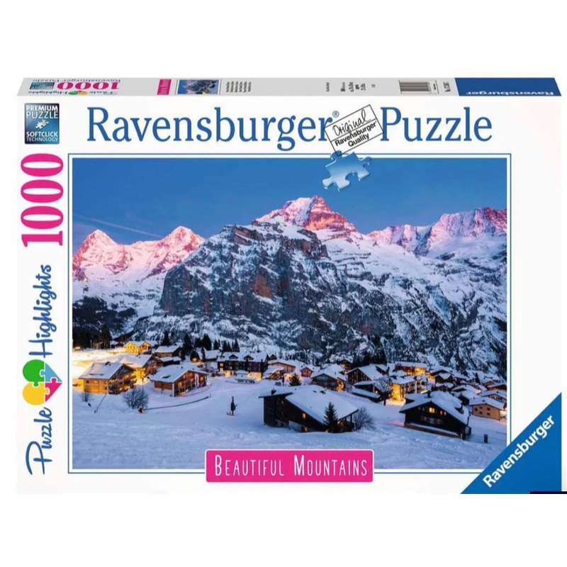 PUZZLE 1000PC BERNESE OBERLAND MURREN