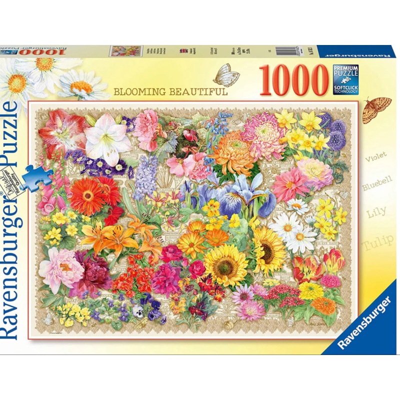 PUZZLE 1000PC BLOOMING BEAUTIFUL NEW