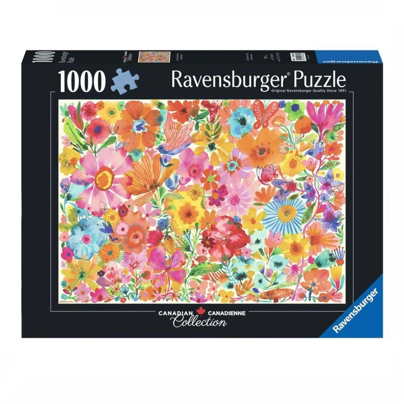 PUZZLE 1000PC BLOSSOMING BEAUTIES