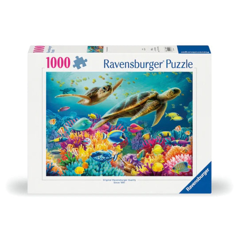 PUZZLE 1000PC BLUE UNDERWATER WORLD