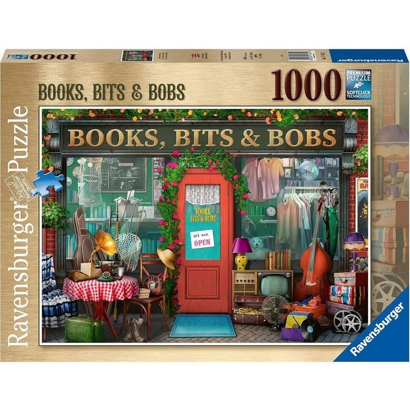 PUZZLE 1000PC BOOKS BITS AND BOBS