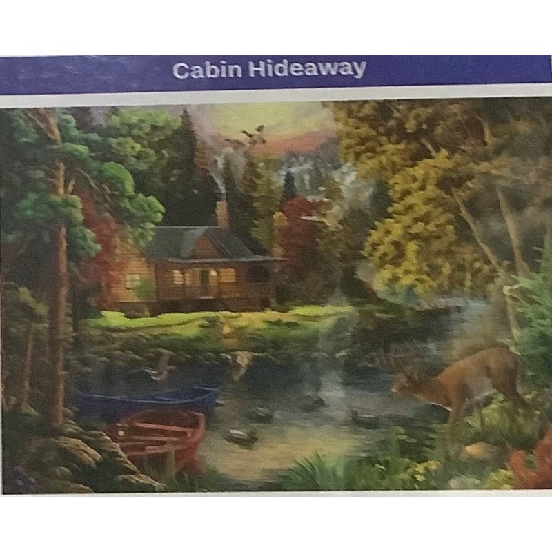PUZZLE 1000PC CABIN HIDEAWAY