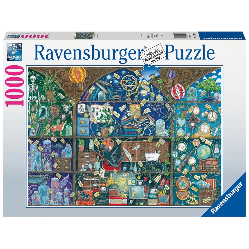 PUZZLE 1000PC CABINET OF CURIOSITIES NEW