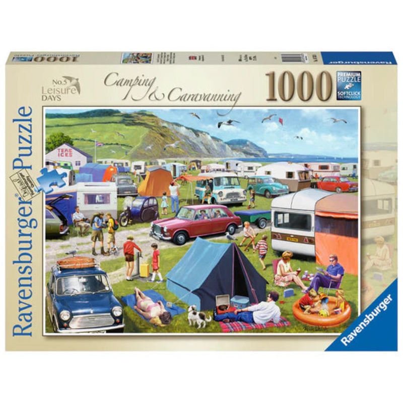 PUZZLE 1000PC CAMPING & CARAVANNING
