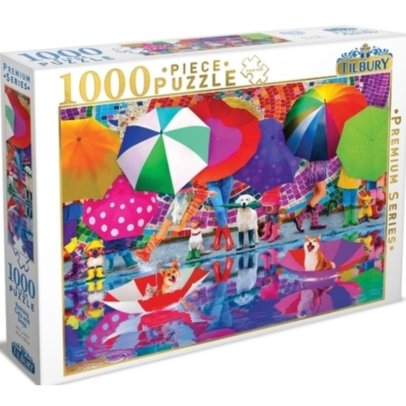 PUZZLE 1000PC CATS & DOGS