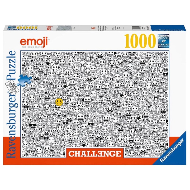 Puzzle 1000Pc Challenge Emoji