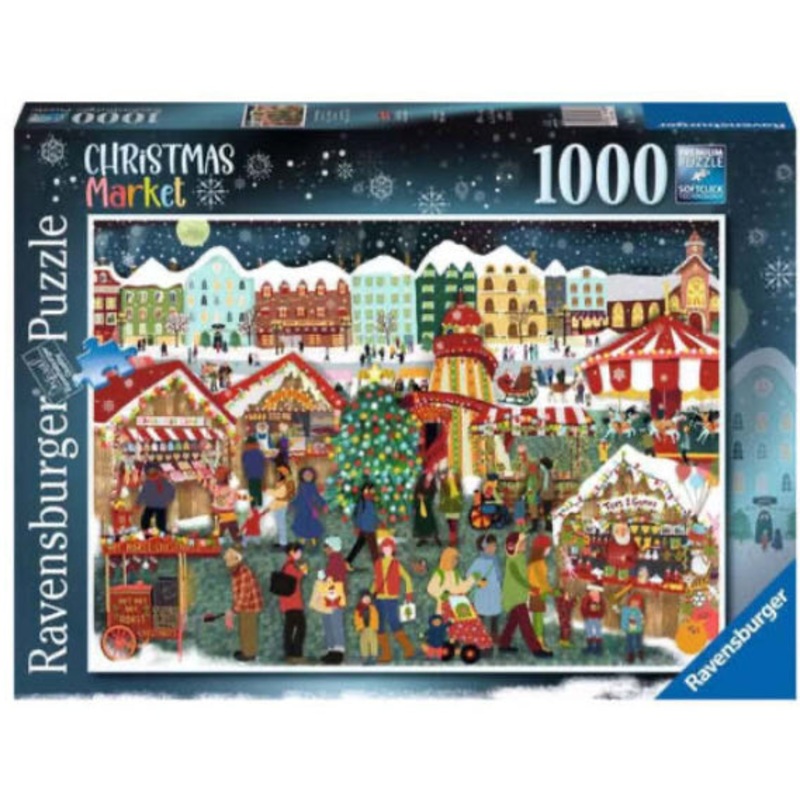 PUZZLE 1000PC CHRISTMAS MARKET
