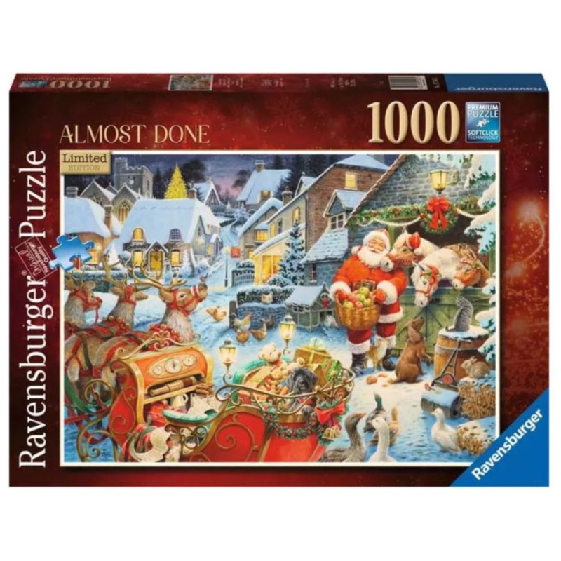 PUZZLE 1000PC CHRISTMAS N 27 ALMOST DONE