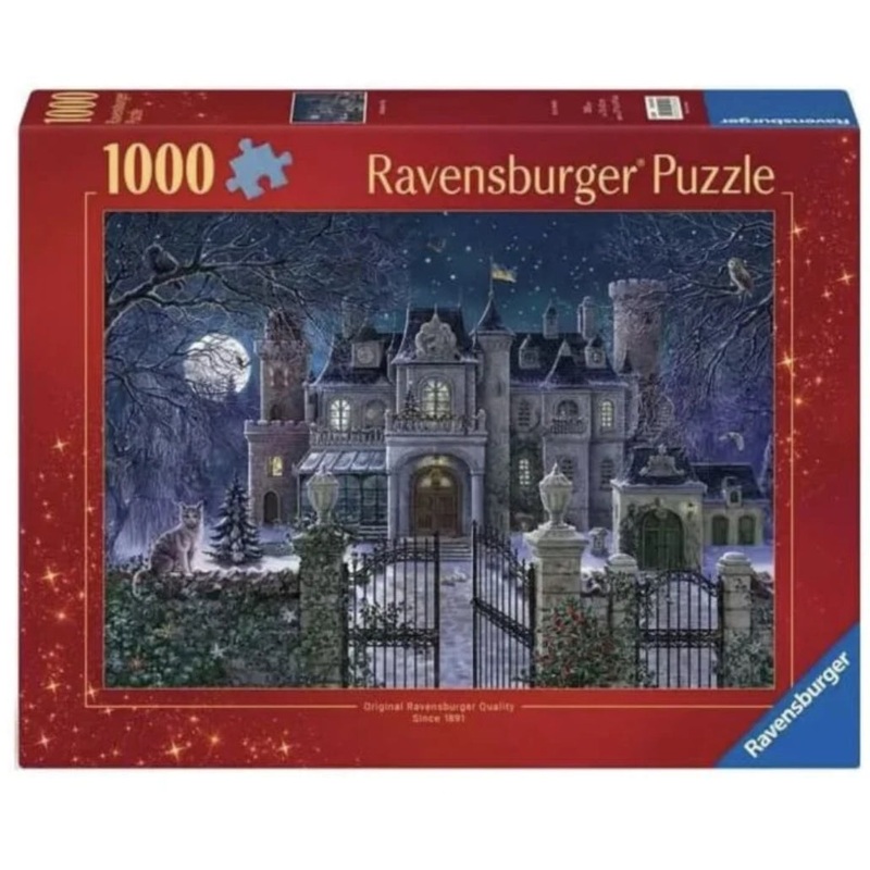 PUZZLE 1000PC CHRISTMAS VILLA