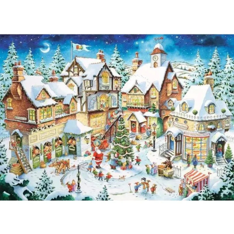 PUZZLE 1000PC CHRISTMAS VILLAGE