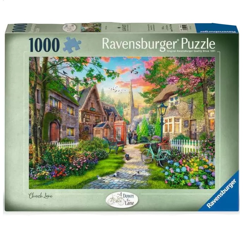 PUZZLE 1000PC CHURCH LANE