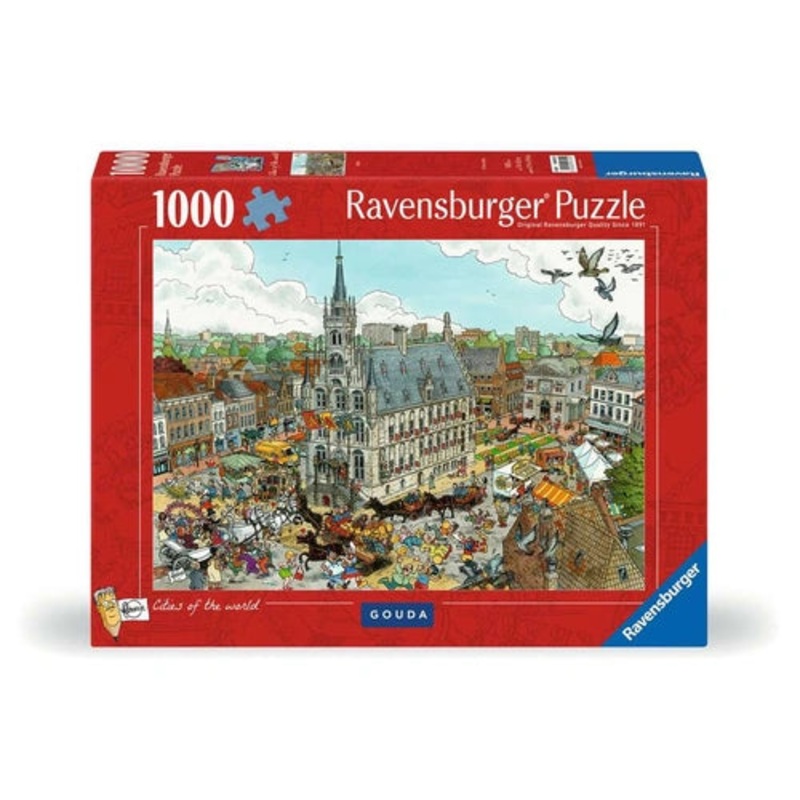 PUZZLE 1000PC CITIES OF THE WORLD GOUDA