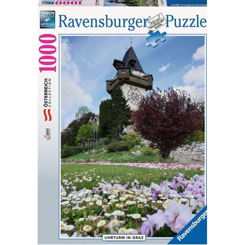 Puzzle 1000Pc Clocktower In Graz
