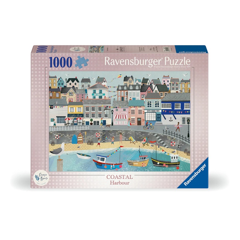 PUZZLE 1000PC COASTAL HARBOUR