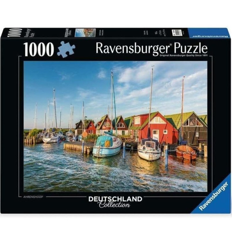 PUZZLE 1000PC COLOURFUL HARBOURSIDE
