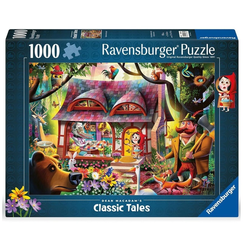 PUZZLE 1000PC COME IN RED RIDING HOOD