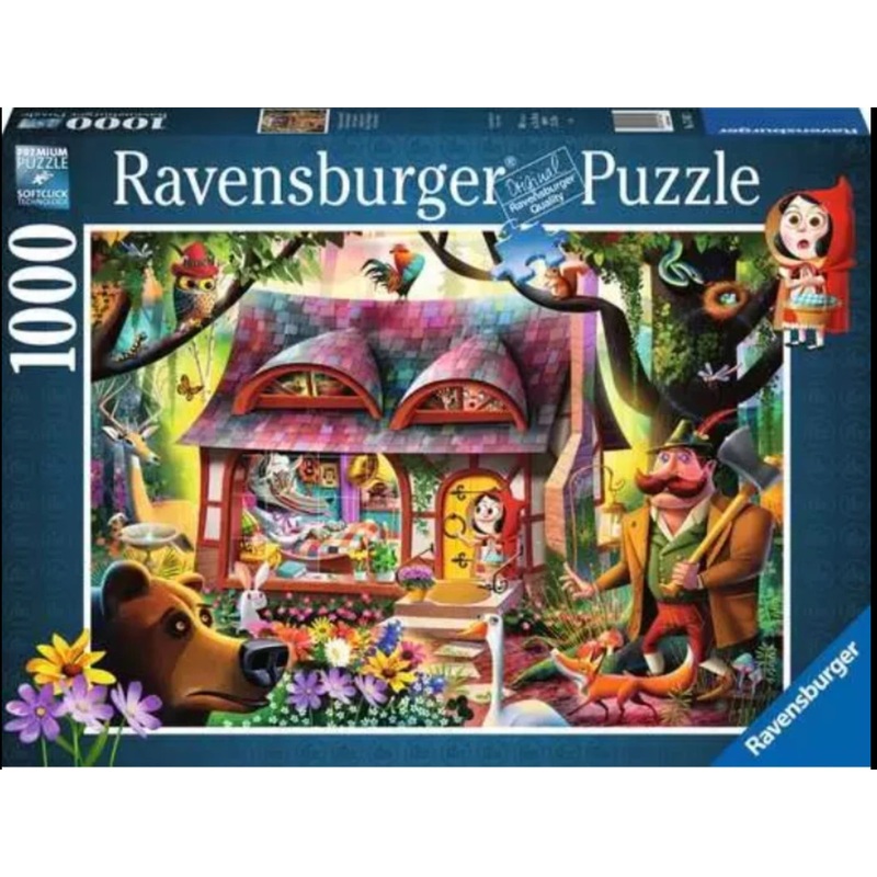 PUZZLE 1000PC COME IN RED RIDING HOOD NE