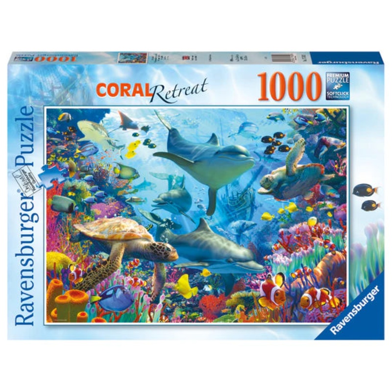 PUZZLE 1000PC CORAL RETREAT