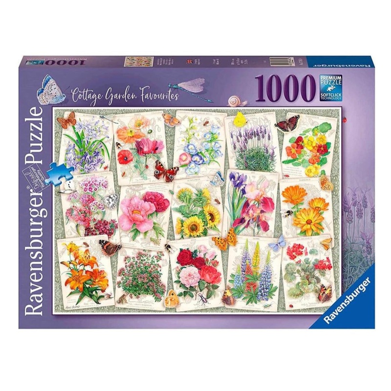 Puzzle 1000Pc Cottage Garden Favourites
