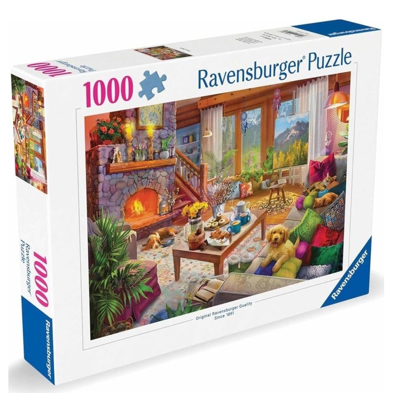 PUZZLE 1000PC COZY CABIN