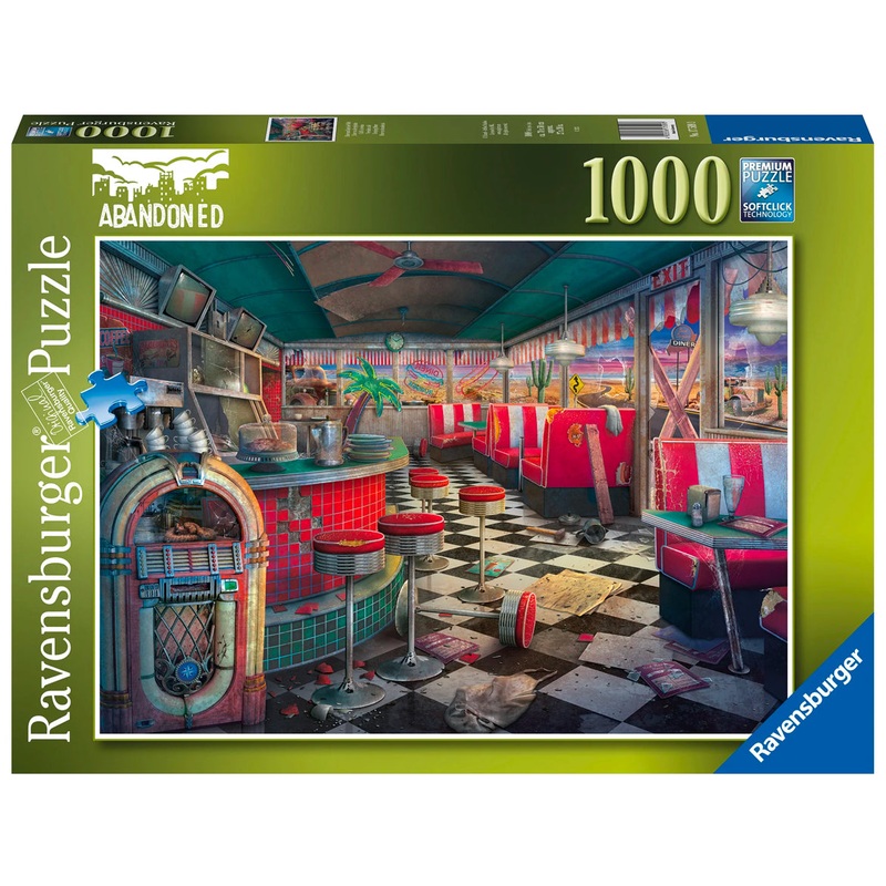 PUZZLE 1000PC DECAYING DINER