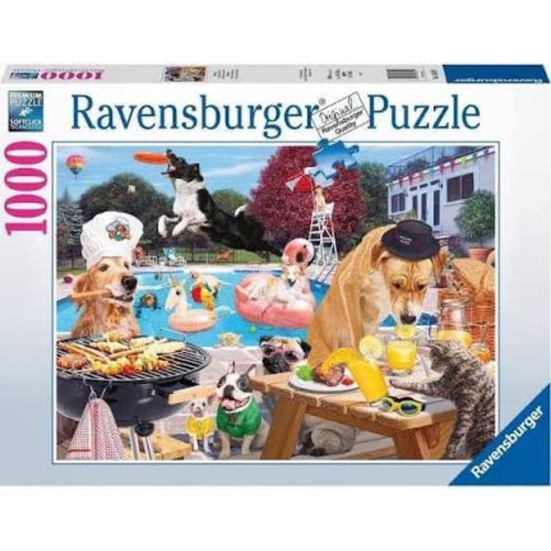 PUZZLE 1000PC DOG DAYS OF SUMMER NEW
