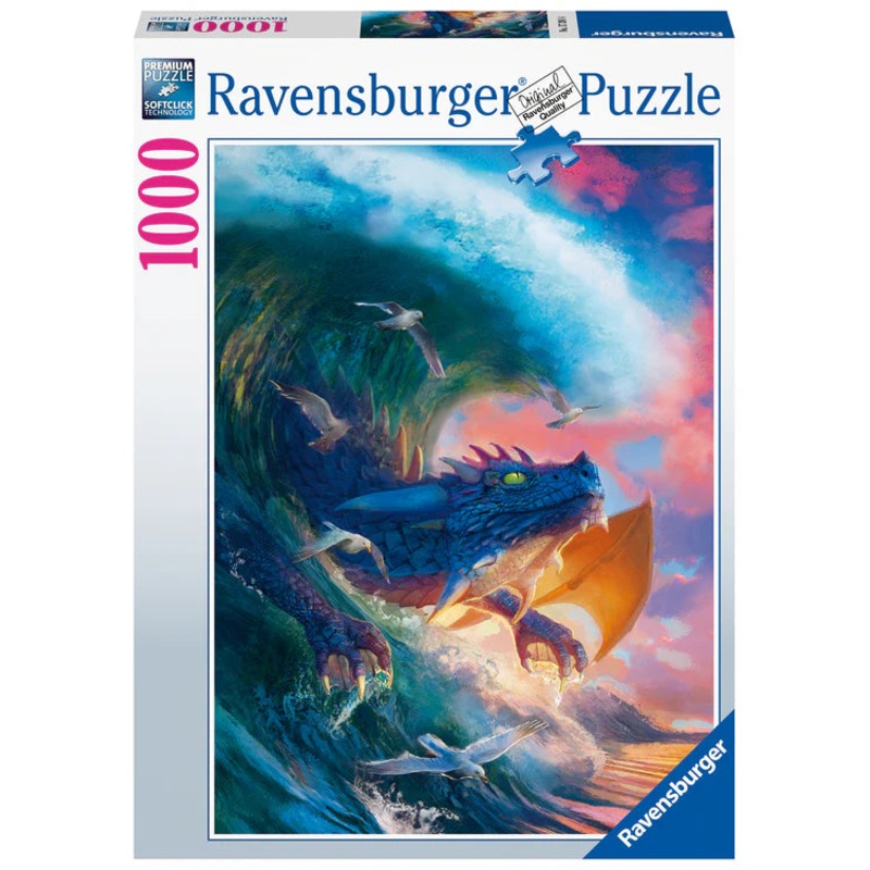 PUZZLE 1000PC DRAGON RACE NEW