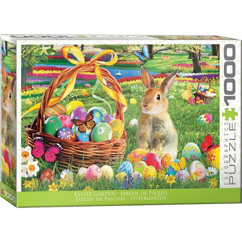 PUZZLE 1000PC EASTER GARDEN
