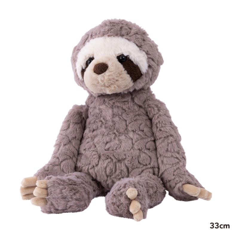 PLUSH MARY MEYER PUTTY ANIMAL SLOTH 33CM