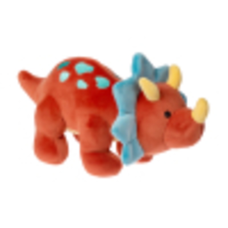 PLUSH MARY MEYER SMOOTHEEZ TRICERATOPS