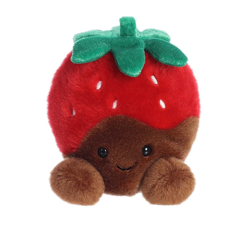 PLUSH PALM PALS CHOC STRAWBERRY