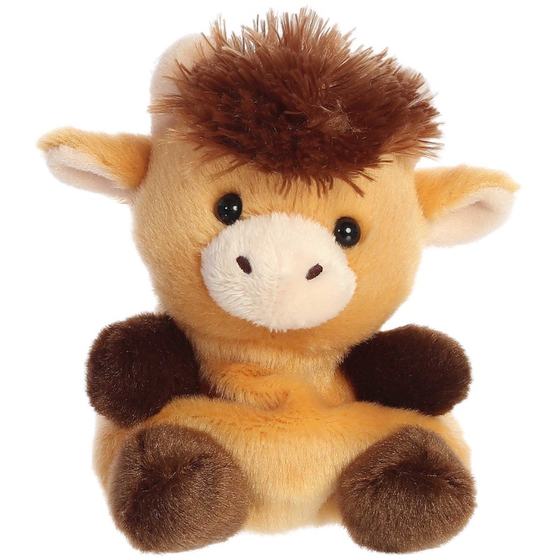 PLUSH PALM PALS HIGHLAND COW