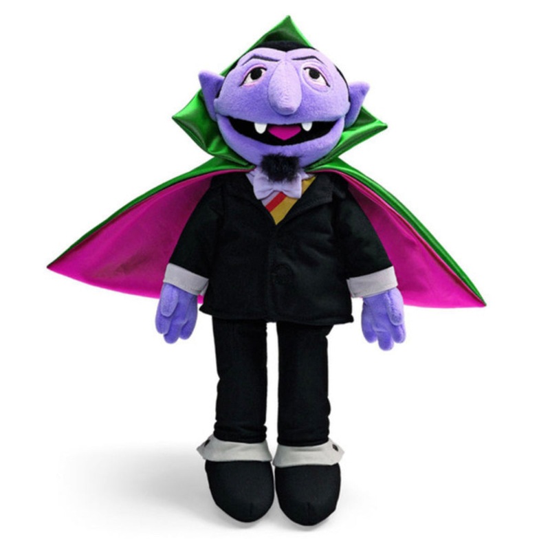 PLUSH SES COUNT VON COUNT 35CM