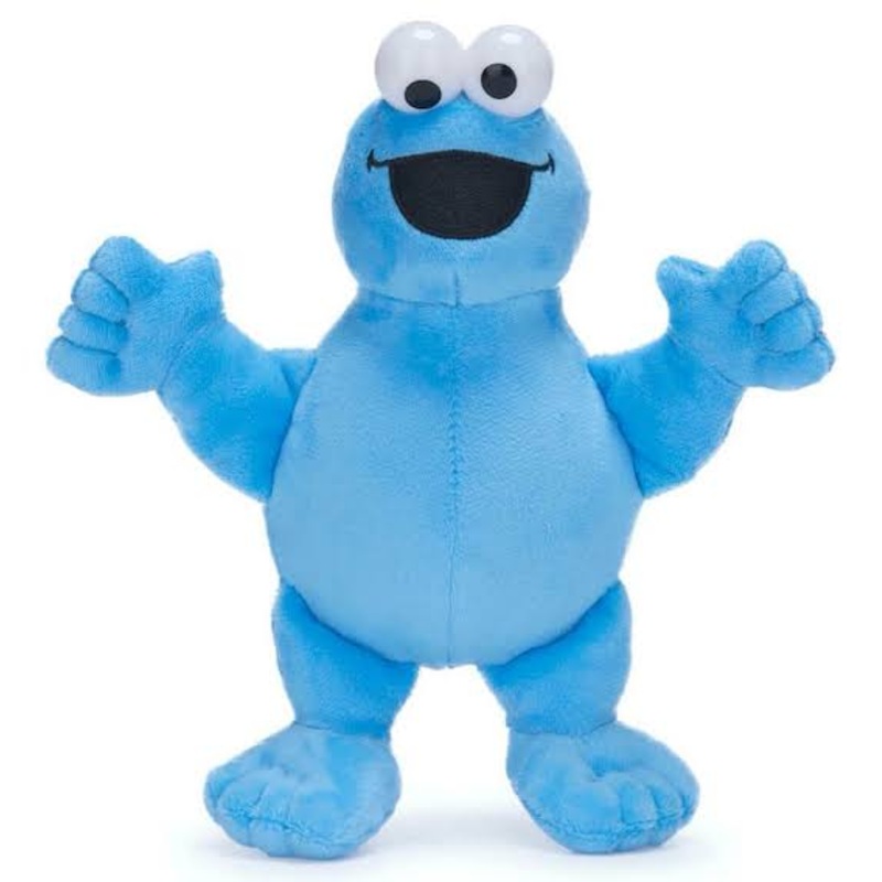 PLUSH SESAME STREET BEANIES 18CM AST