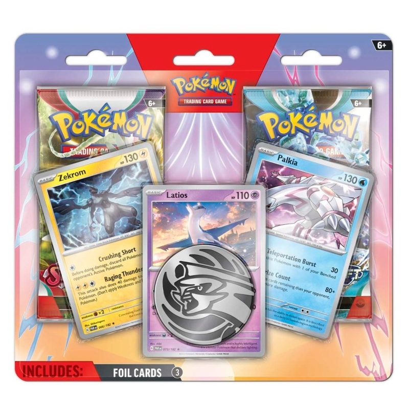 POKEMON TCG 2PK LATIO/ZEKROM/PALKIA